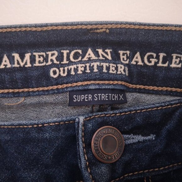 2 / $30.00 - American Eagle Outfitters Super Stretch Distressed Ladies Jeans - Picture 3 of 15